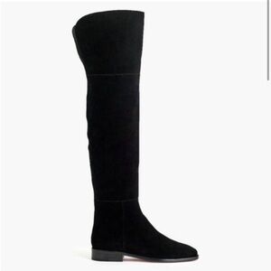 J crew Suede over-the-knee riding boots Black - Size 9